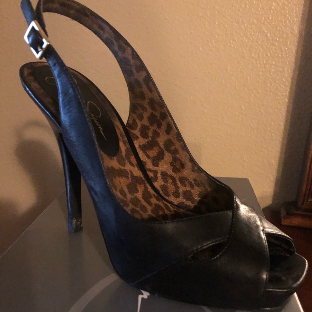 Jessica Simpson high heels
